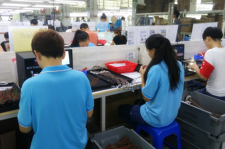 客戶使用測試現場